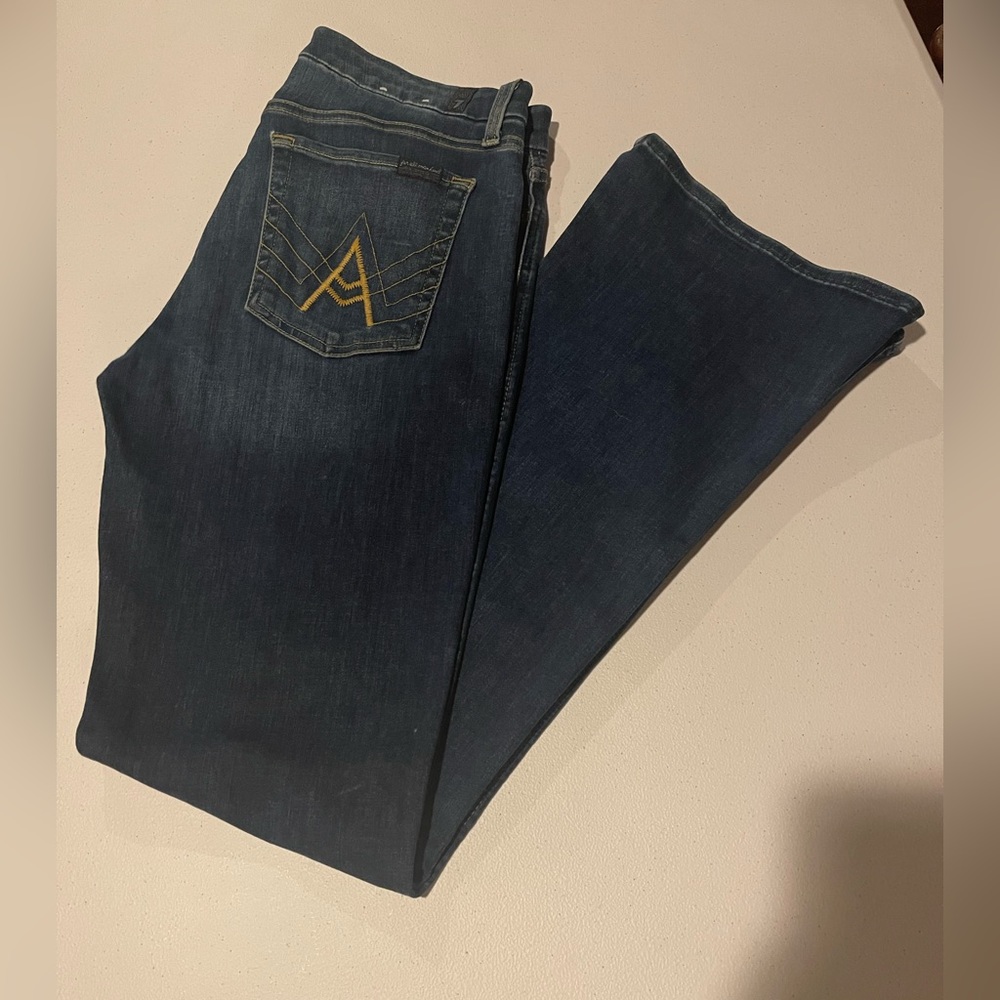 NWOT 7 Seven Jeans A Pocket Boot Cut Size 31